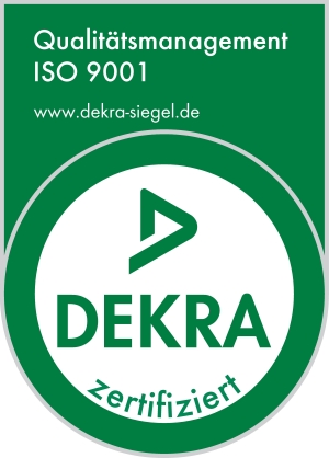 ISO 9001 Dekra Zertifikat
