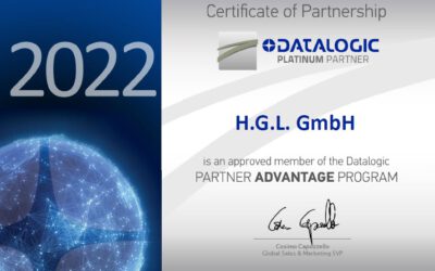 Datalogic Partner-Zertifikat 2022
